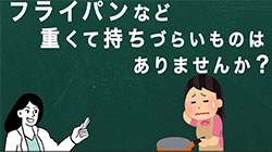 フライパンの取っ手